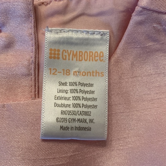 Gymboree,18-24m, Pretty Pink & White Dress w/Butterflies,Extra Fullness on Skirt - Picture 5 of 7